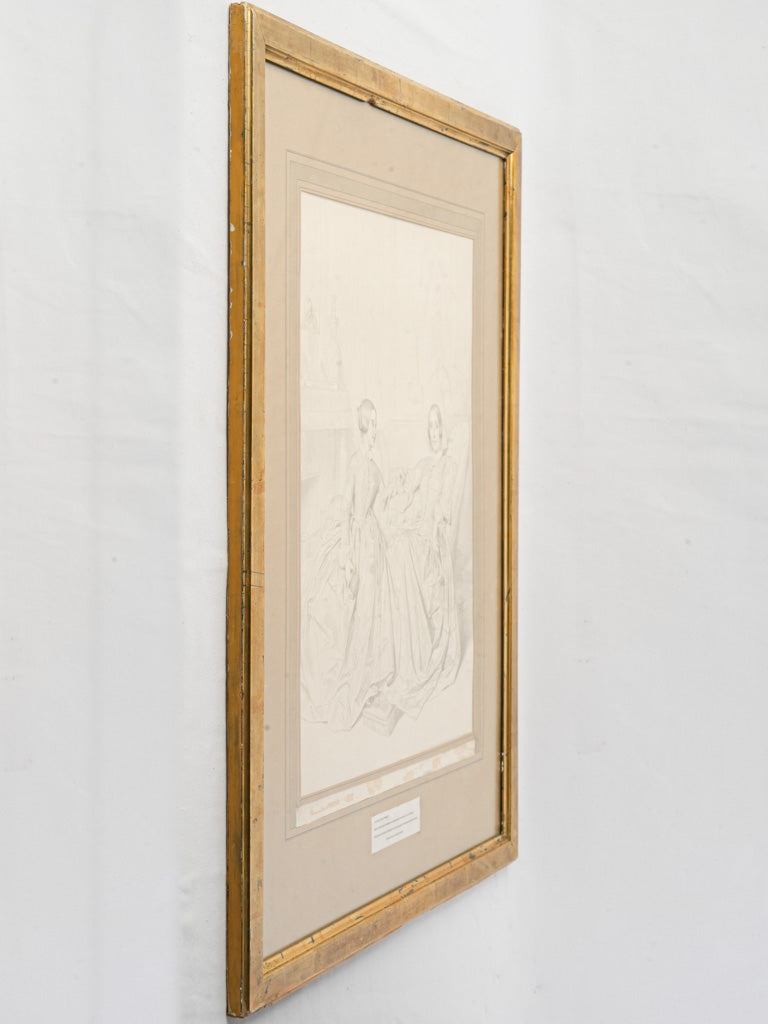 Refined historic artwork engraving