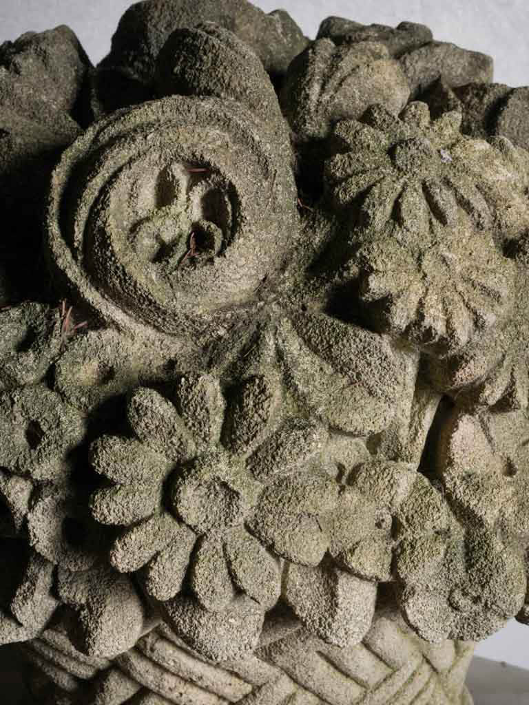 Romantic hand-worked stone accents