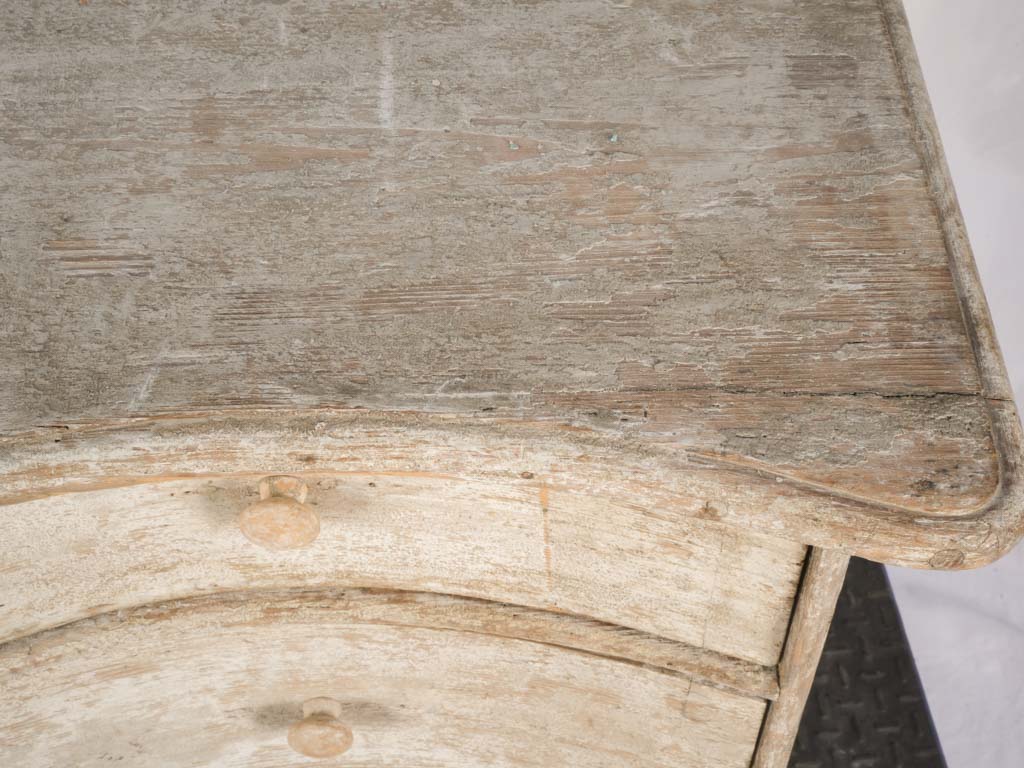 18th Century Dutch Serpentine Commode w/ Distressed Patina - 31½" x 51½"