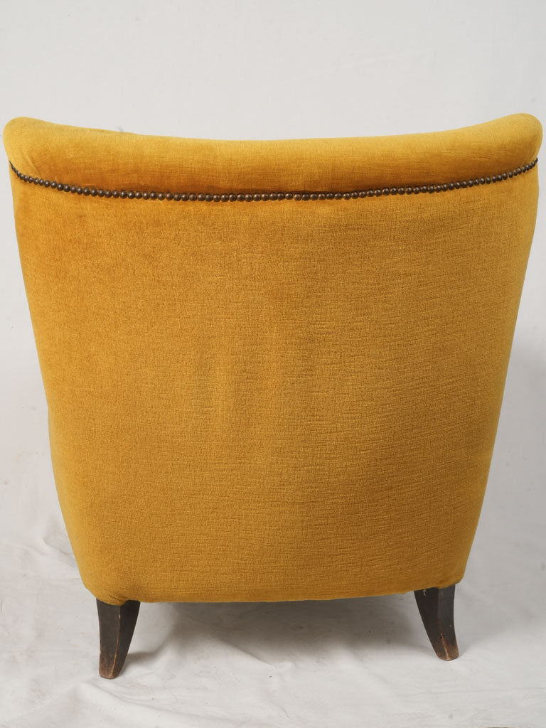 Sophisticated classic Italian vintage armchair