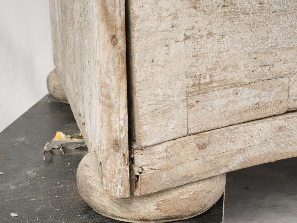 18th Century Dutch Serpentine Commode w/ Distressed Patina - 31½" x 51½"