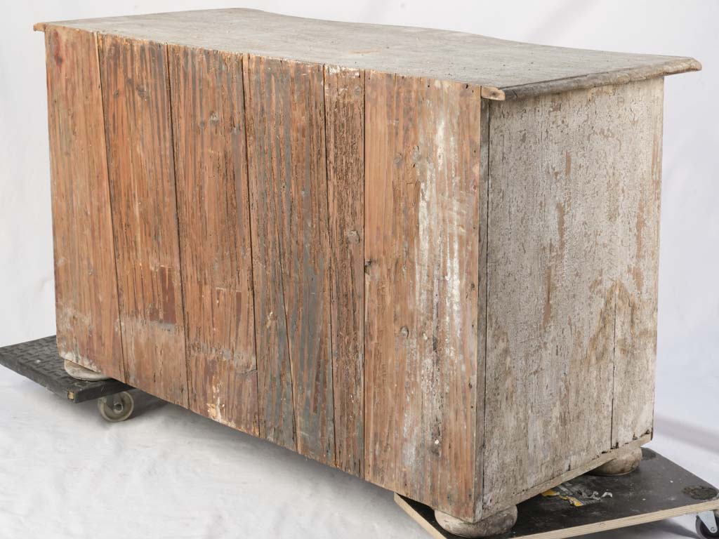 18th Century Dutch Serpentine Commode w/ Distressed Patina - 31½" x 51½"