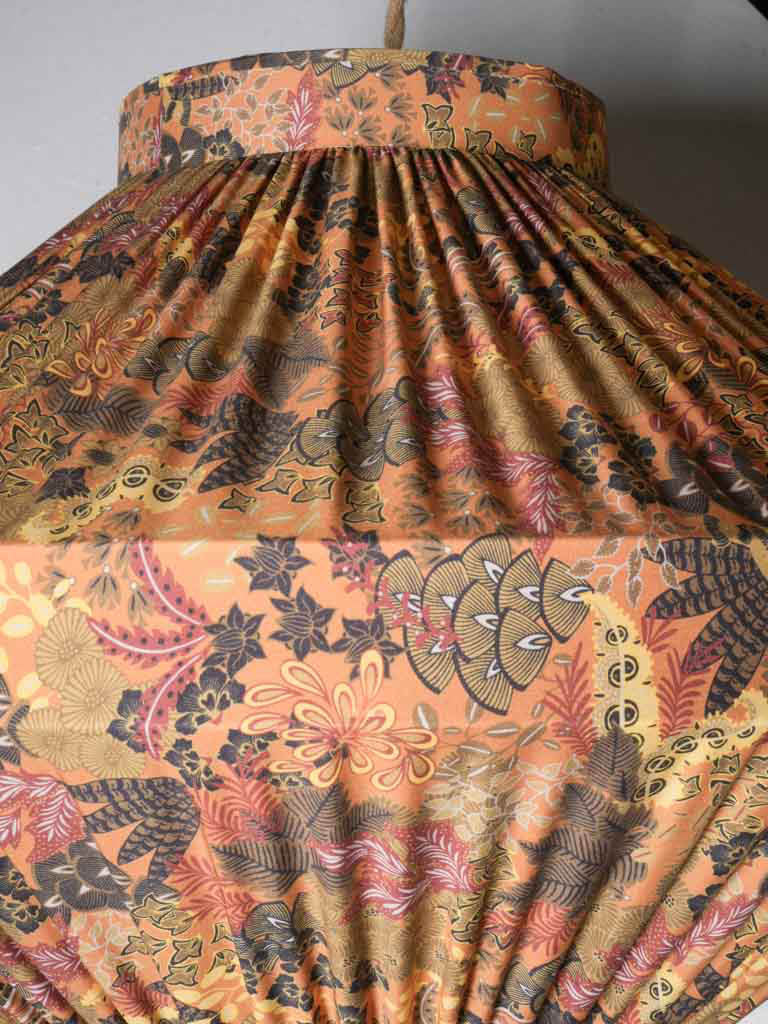 Traditional batik motif lampshade