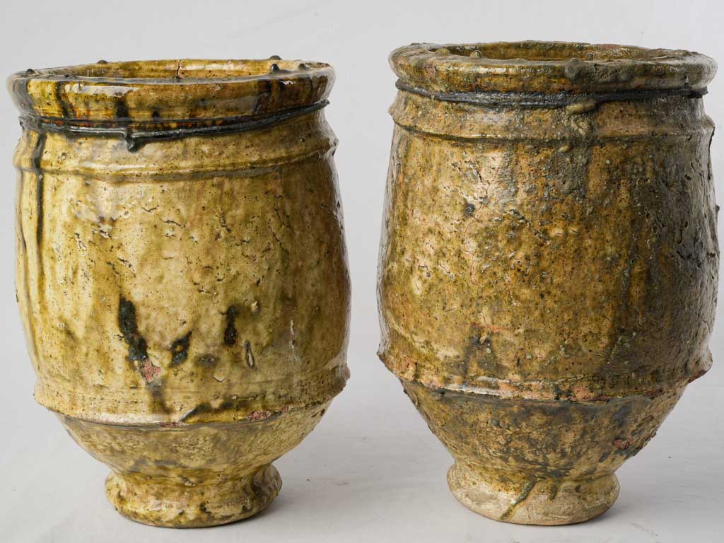 Unique rustic glazed ceramics