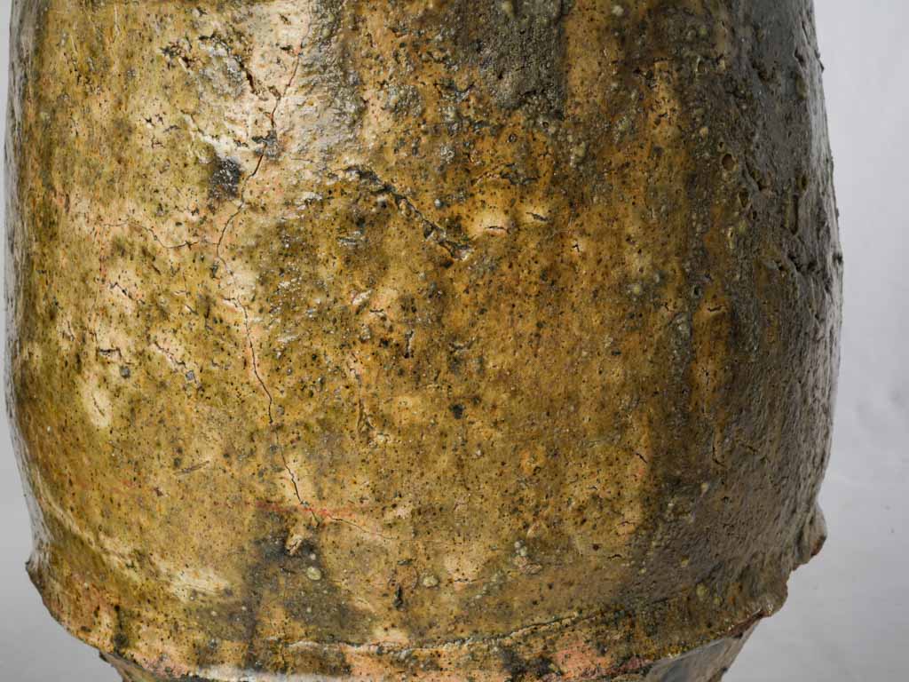 Custom olive ceramic vessels