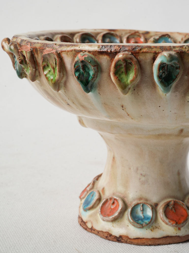 Festive energy sculptural ceramic piece