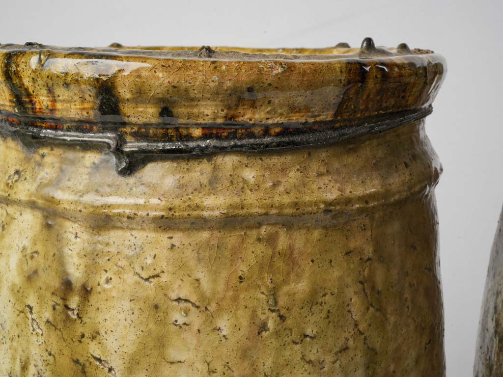 Elegant perforated base urns