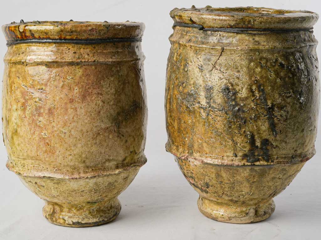 Artistic handcrafted ceramic planters