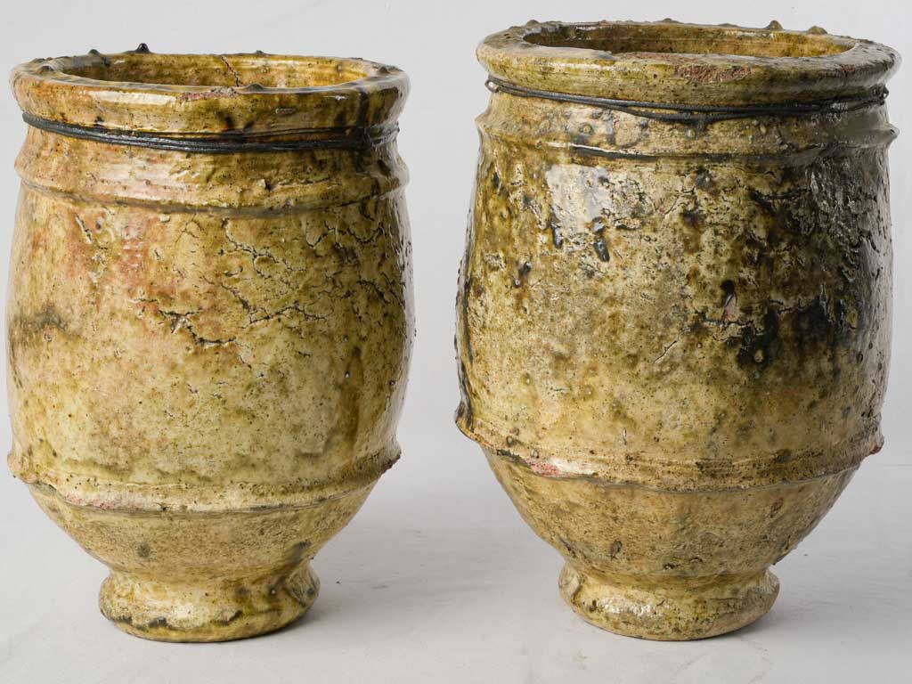 Mid-century vintage ceramic pots