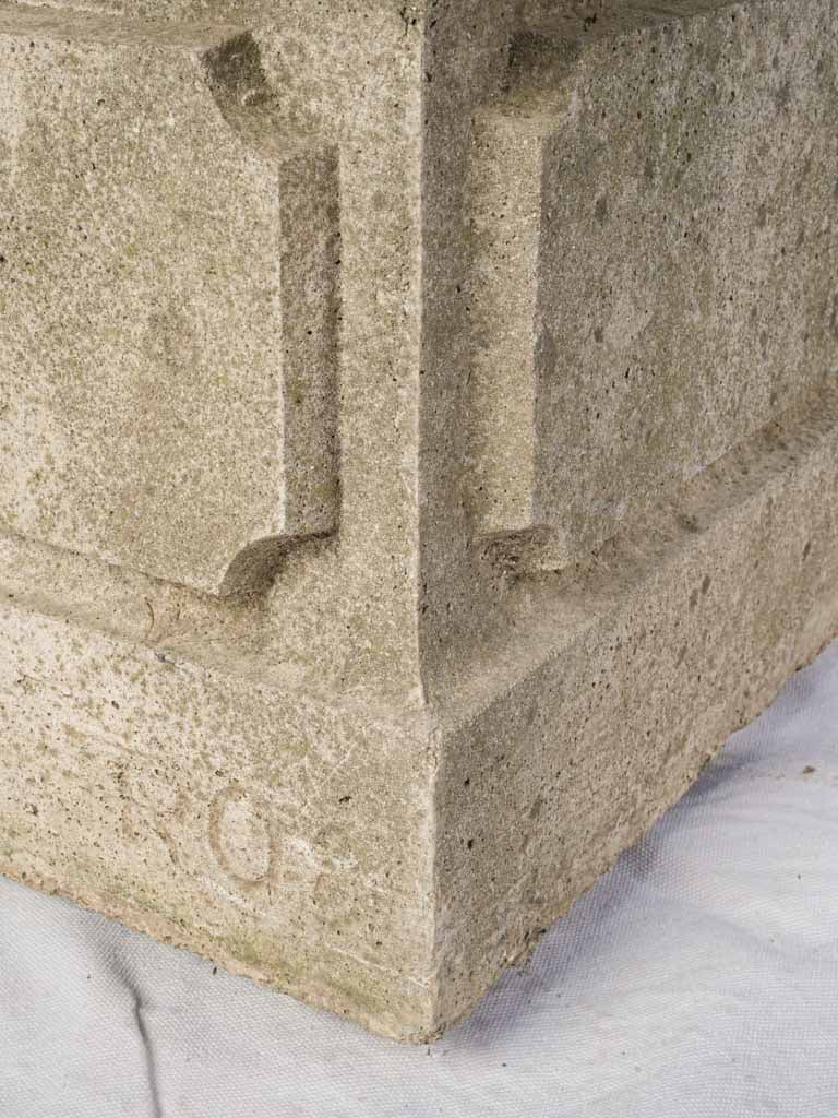 Refined classical stone garden container
