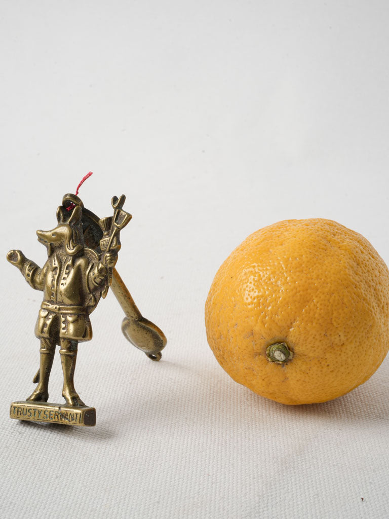 Vintage Winchester Trusty Servant figure
