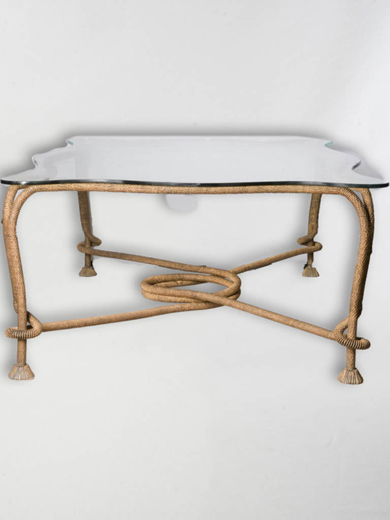 Sculptural Spanish coffee table