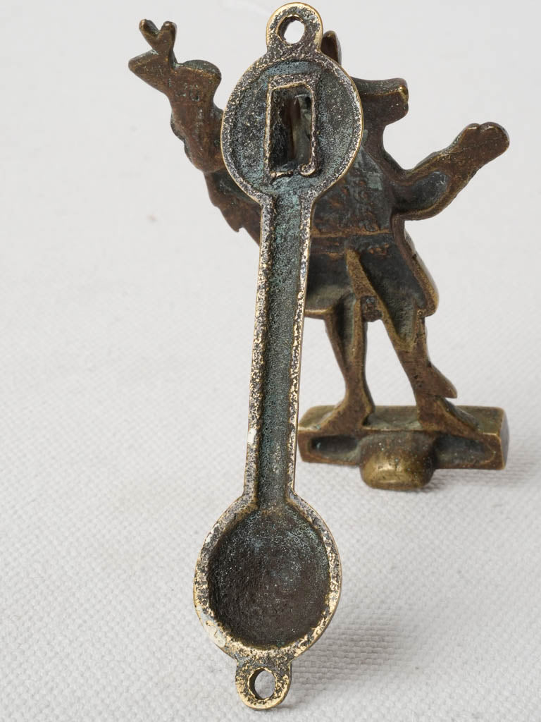 Ornate anthropomorphic character hardware