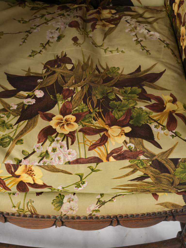 Detailed craftsmanship vintage armchairs