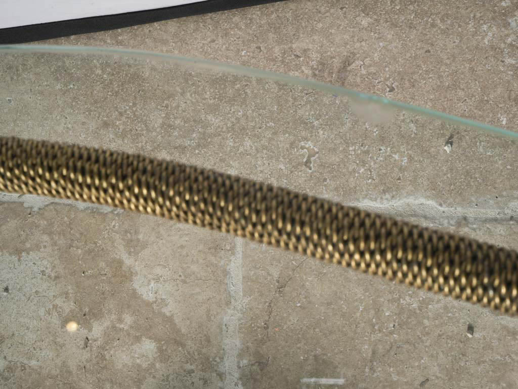 Luxurious antique gilded coffee table