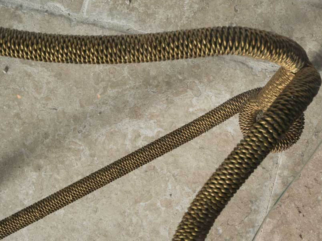 Captivating shapely glass top