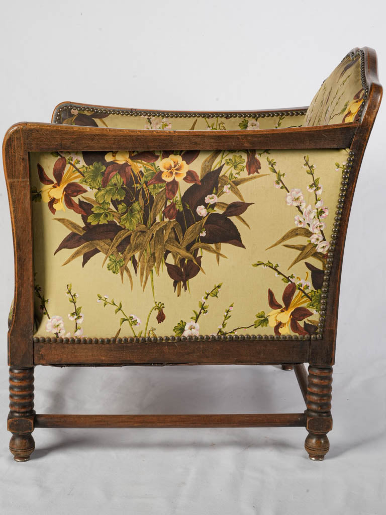 Luxurious feather-cushion armchairs