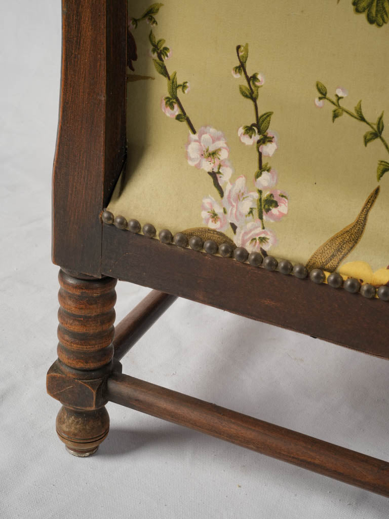 Authentic French geometric armchairs