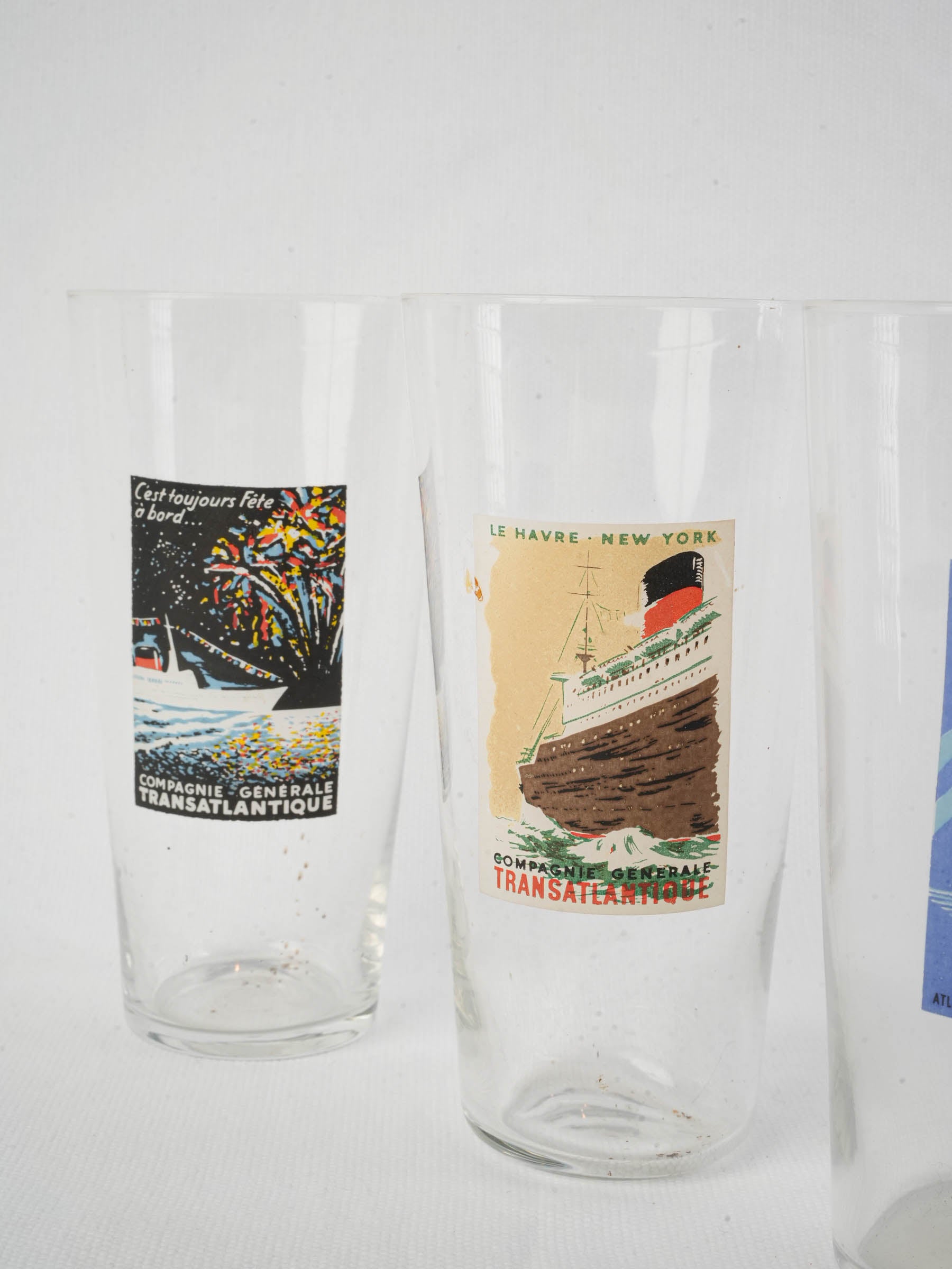 Chic French Line barware