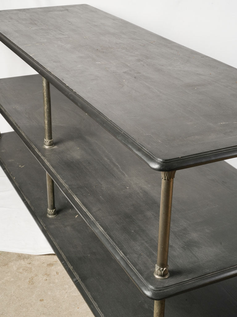 Intricate Brass Supported Table