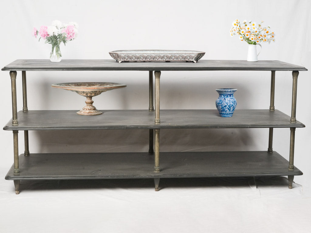 Elegant Industrial Kitchen Island