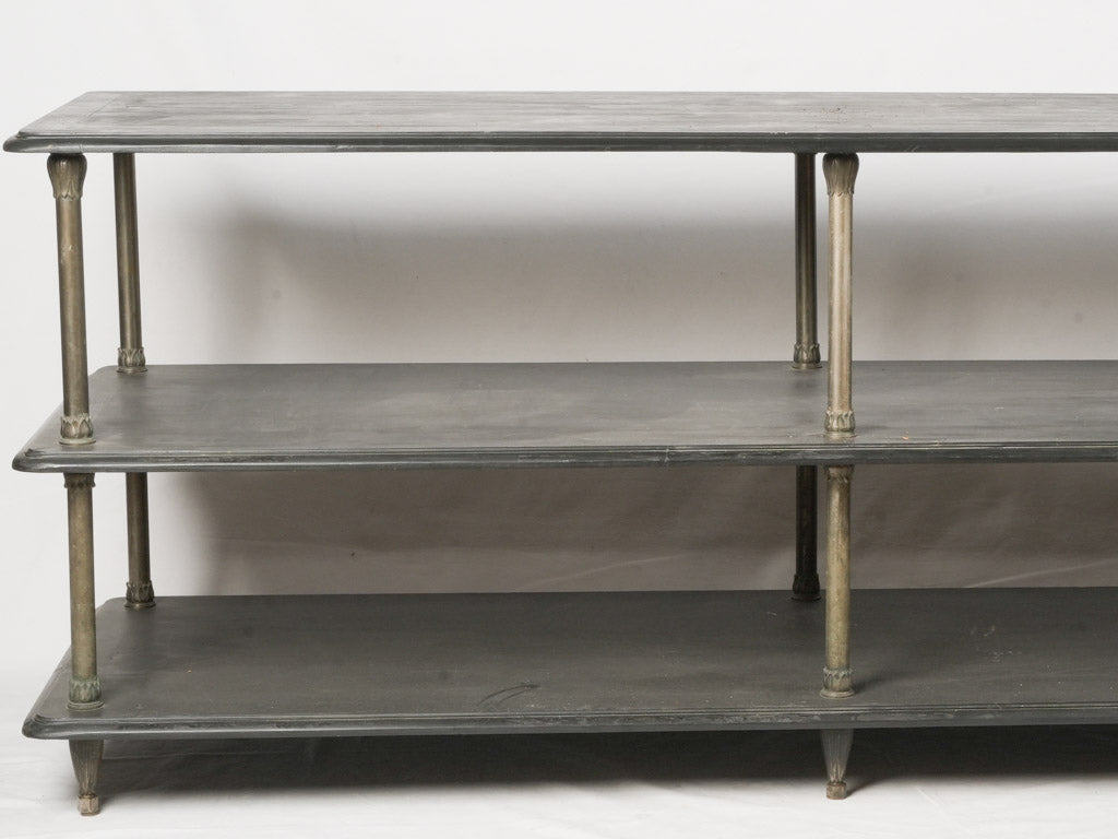 Blackened Pine Entryway Table