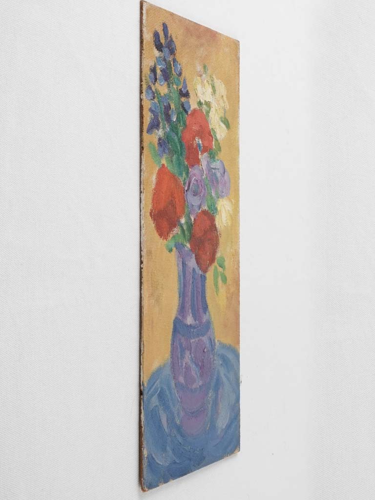 1950s Retro Spring Bouquet Painting