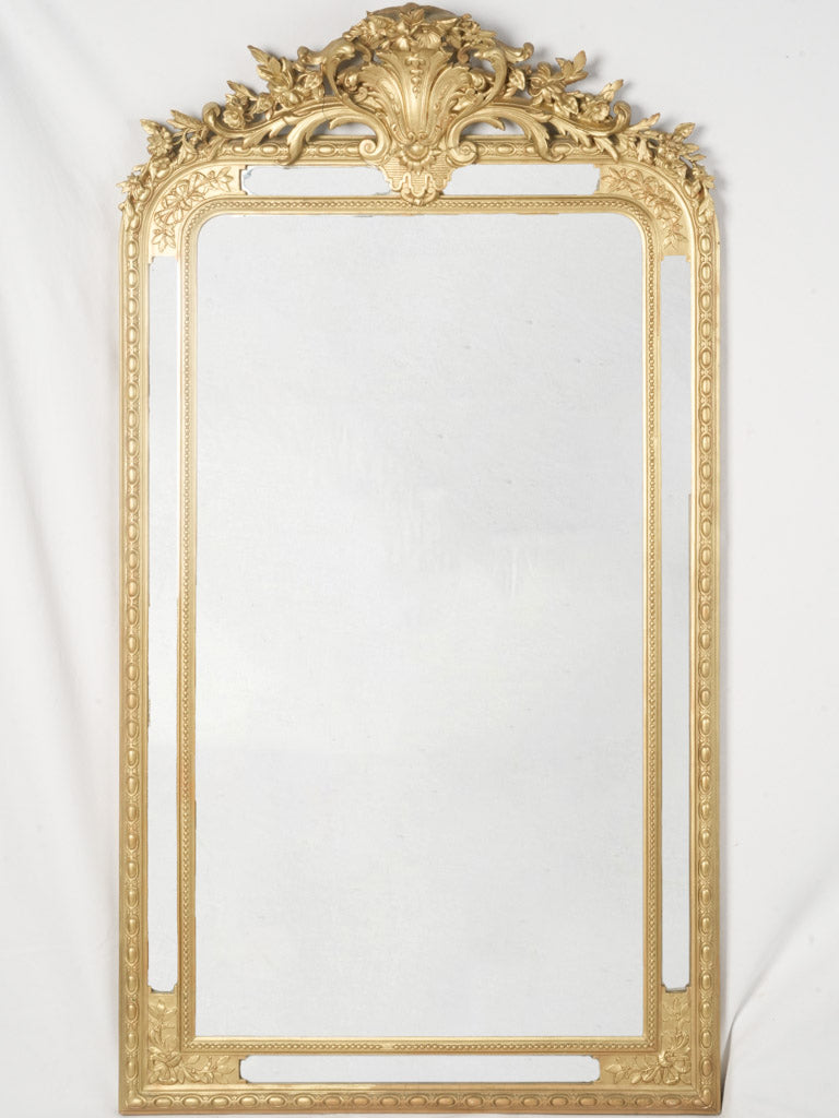 Antique opulent mirror