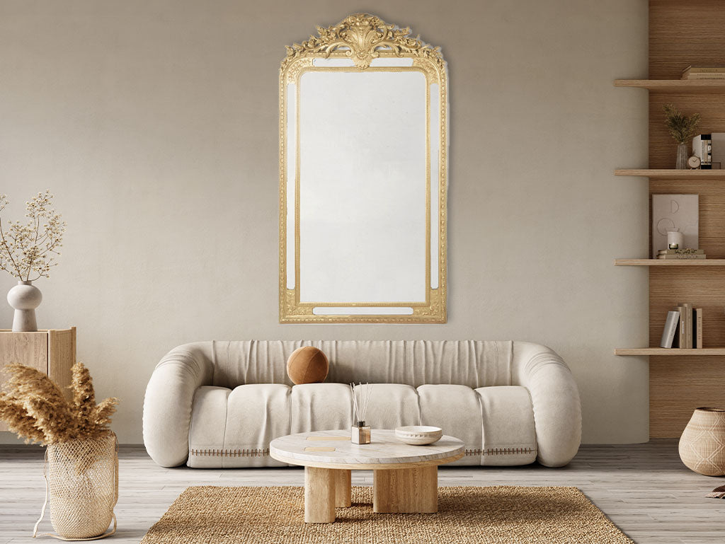 Historic French decorative mirror