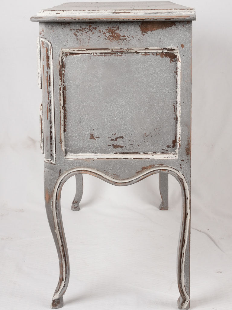 Elegant bronze-handled 1930s commode