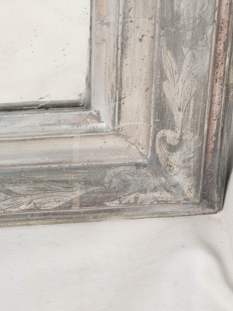 Refined understated salon mirror