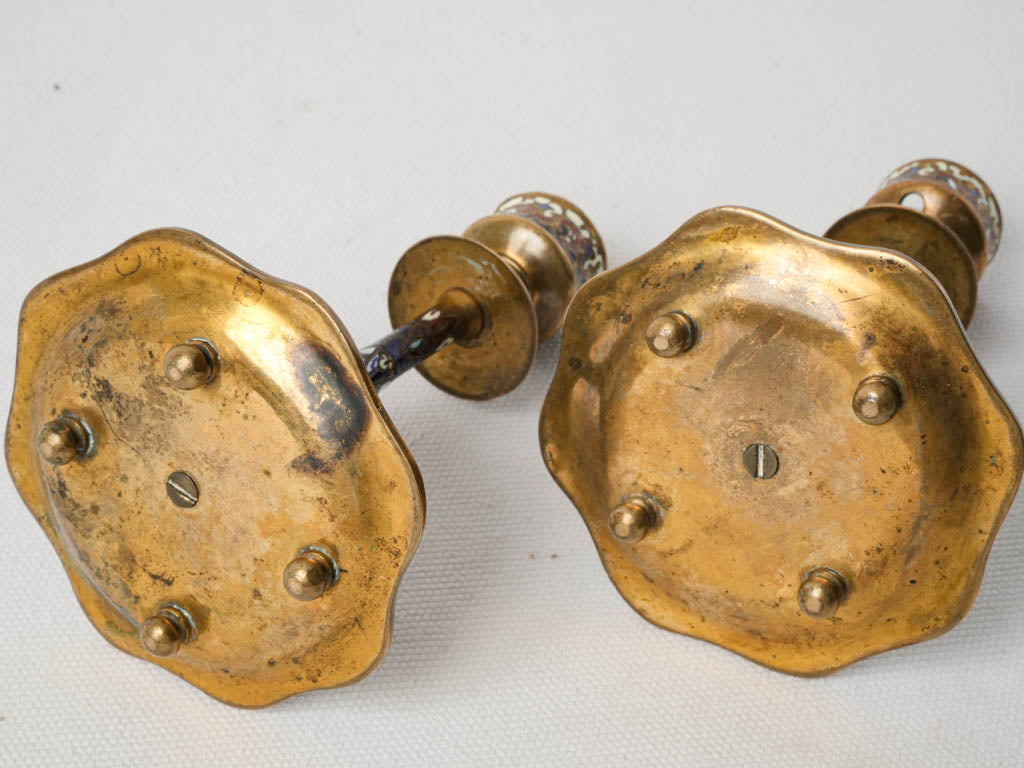 Historic luxury petite candlesticks  