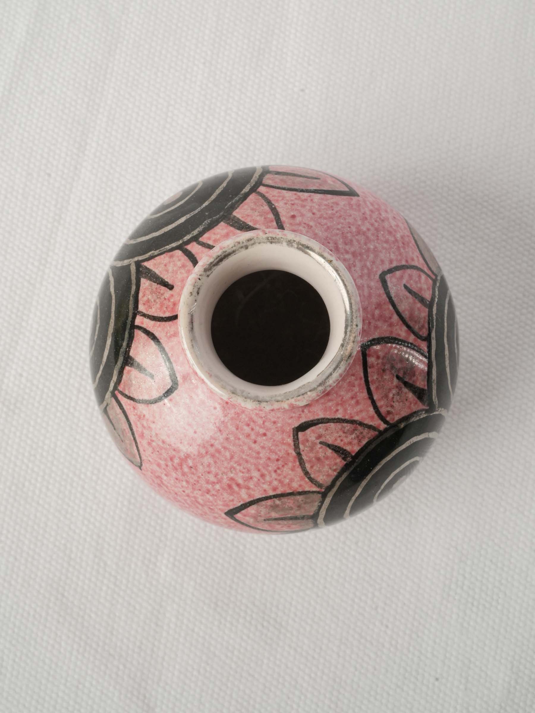 Diminutive 1920s Art Deco Vase by Alfred Renoleau - 3¼"