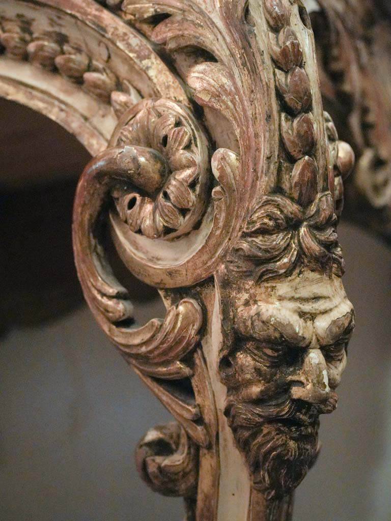 Intricately detailed classical table