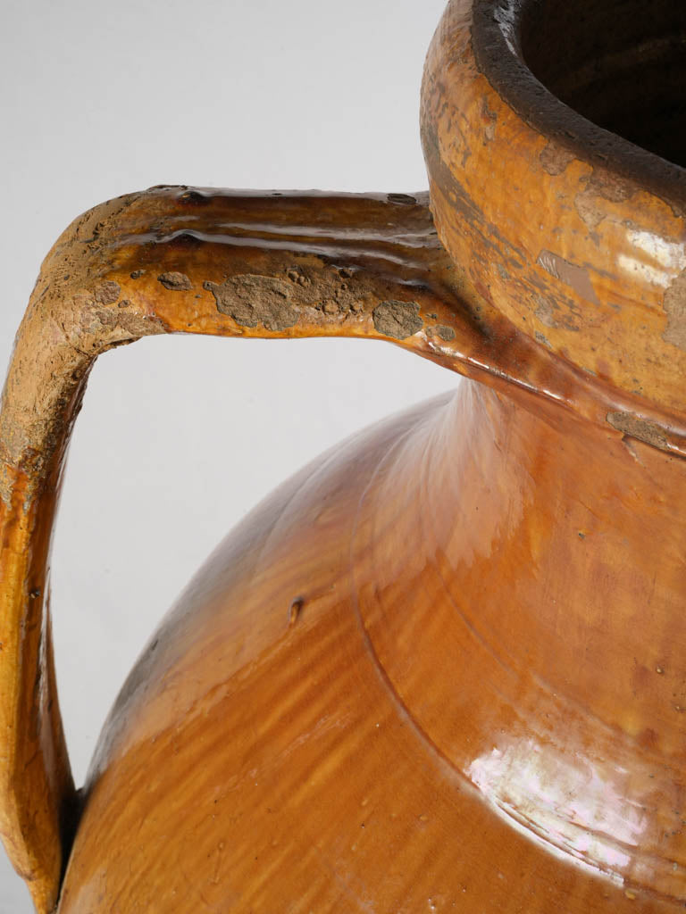 Artisan Italian pottery vessel