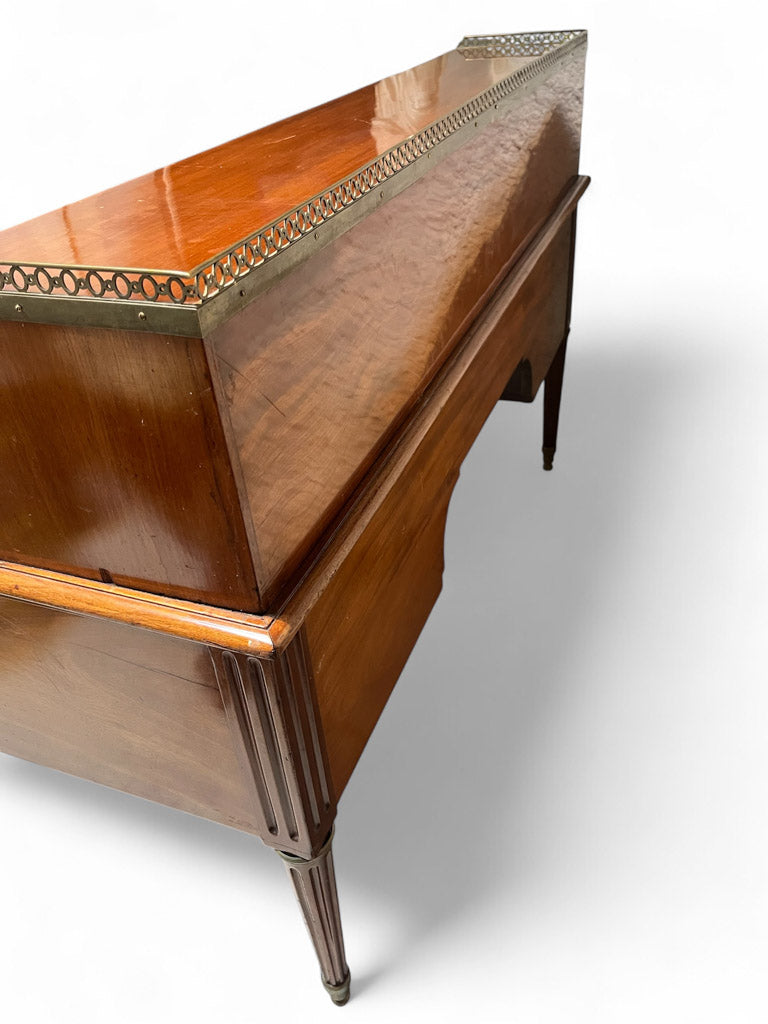 Vintage architectural profile writing desk