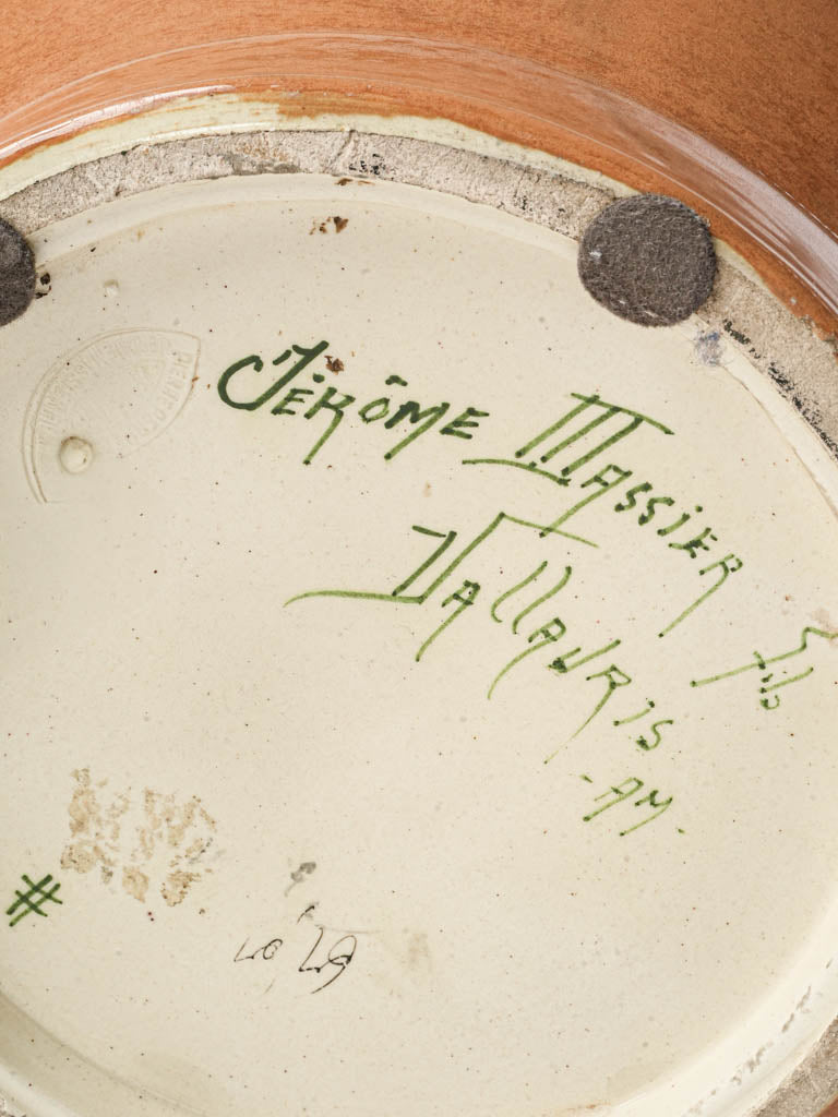 Colorful French design cache pot