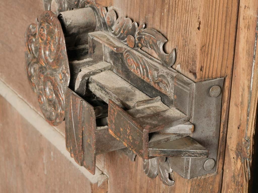 18th-Century Baroque Fir Wardrobe from the Alpine Regions - 80"