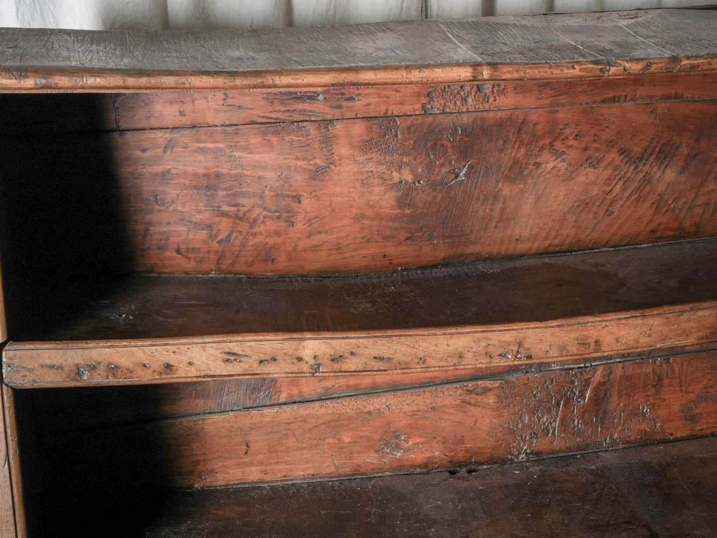 Historic nut-brown chestnut cabinet