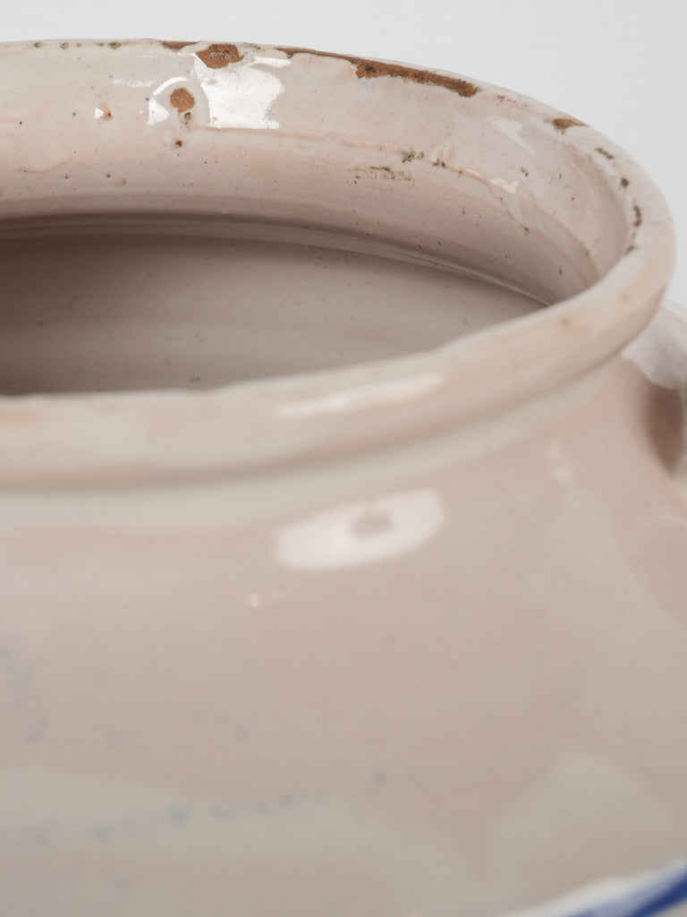 Traditional French home decor pottery piece