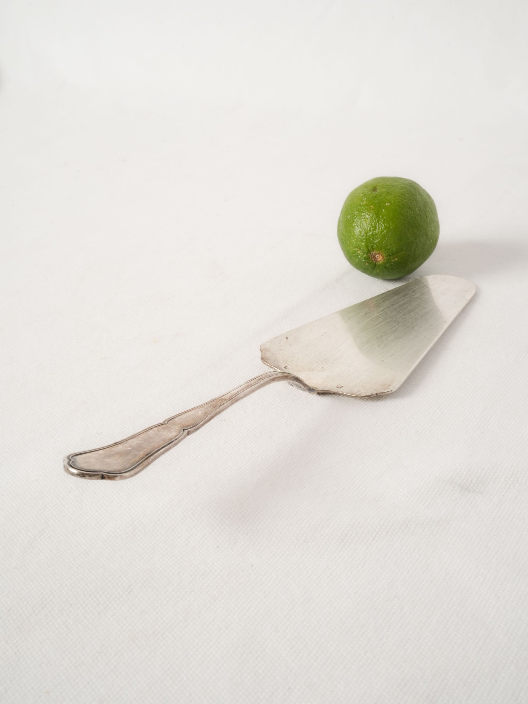 Antique French Silver-Plated Cake Server