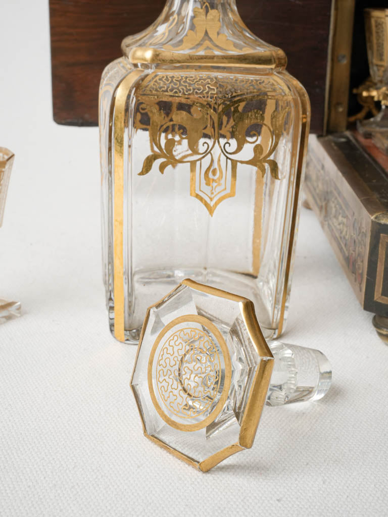 Decorative heraldic detail cabinet