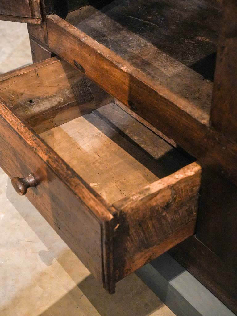 Warm patina chestnut cupboard