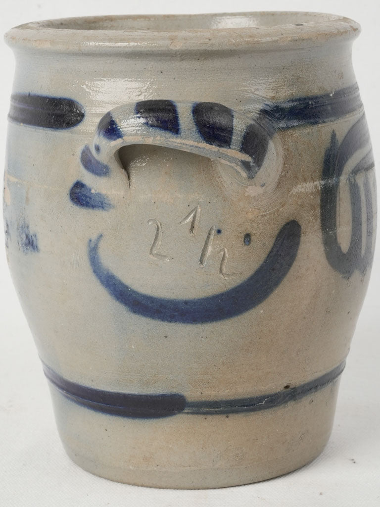 Delicate handcrafted white ceramic vase