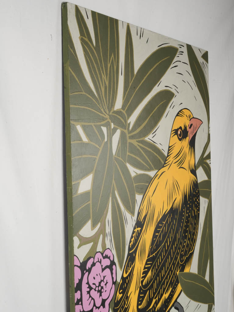 Graphic design-inspired fine art