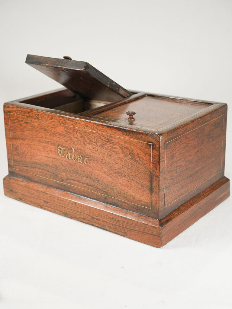 Luxurious rosewood veneer box