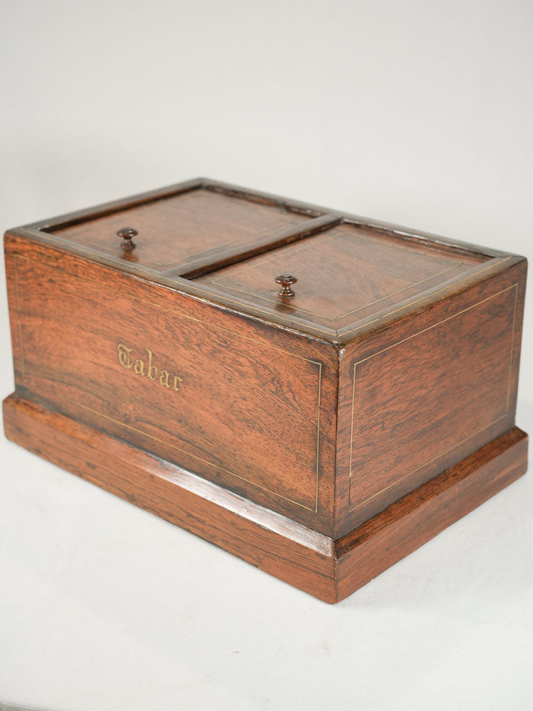 Exquisite antique tobacco box
