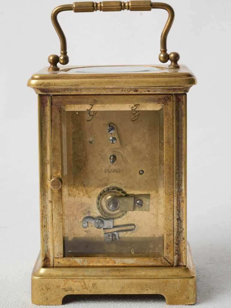 Distinctive restored historical movement clock  