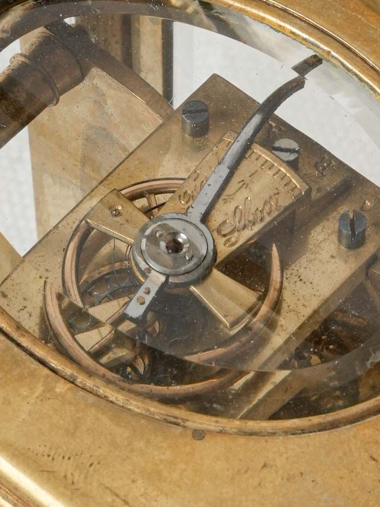 Portable intricate 19th-century timepiece  