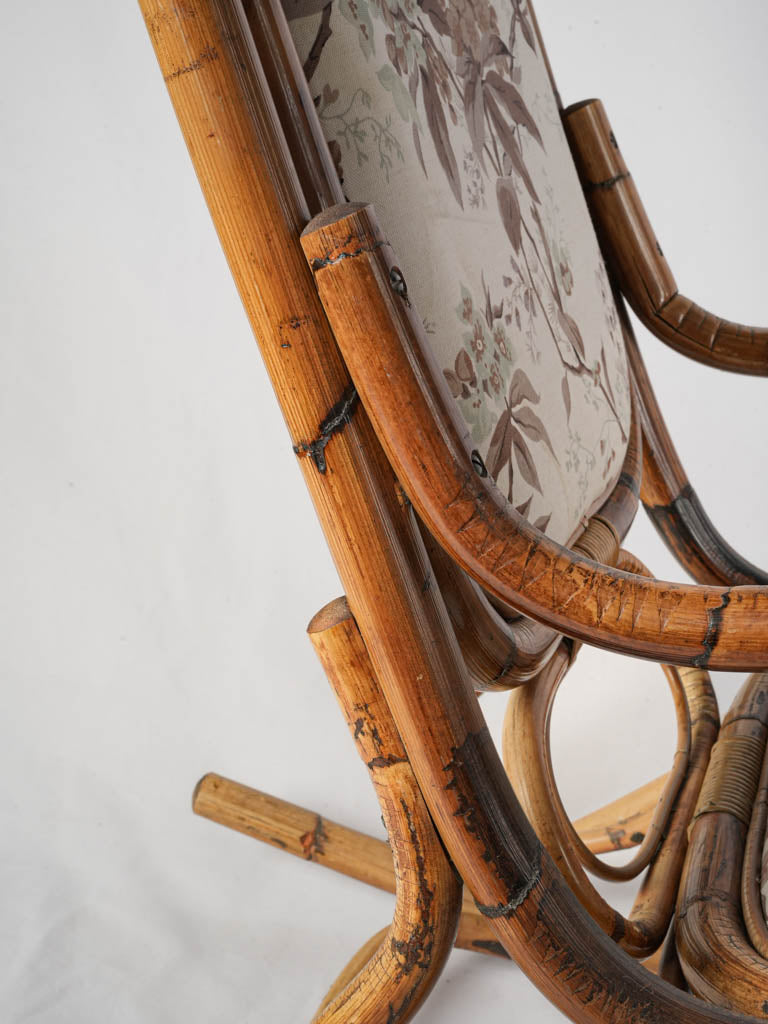 Natural-toned vintage conservatory chair